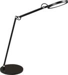 Regina - Fabas Luce, schwarze, verstellbare Tischlampe - integrierte 9-W-Touch-LED,