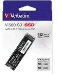 Verbatim Vi560 S3 M.2 SSD-Laufwerk 512 GB, 512 GB, M.2, 520 MB/s, 6 Gbit/s