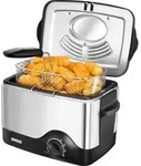 Unold 58615 Fritteuse Kompakt mit 1.200 W, w&auml;remeisoliertes Cool-Touch-Geh&auml;use und
