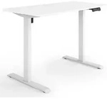 ESMART ETX-121WW 120x60cm Wei&szlig; Ergonomischer Steh-Sitz-Schreibtisch Stufenlos
