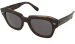 Ray-Ban STATE STREET, Erwachsener, Uni, Quadratisch, Schildkr&ouml;te, Nicht-polarisierte