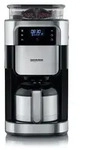 Severin Filterkaffeemaschine mit Edelstahl-Mahlwerk & Thermokanne, einstellbarer