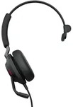 Jabra Evolve2 40 MS Mono Headset schwarz USB-A - Schwarz