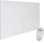 H900 Carbon Crystal Heizpaneel 900 Watt mit TH12 Thermostat Wand/Decke - Wei&szlig;