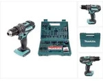 Makita DHP 482 Z Akku Schlagbohrschrauber 18V 62Nm Solo + Makita Bit &...