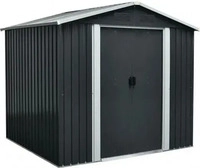 Pergart 40002708, Pergart Ger&auml;tehaus "D&uuml;sseldorf II" 86 , schiefer/creme Schwarz