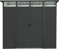 Pergart 40003739, Pergart Ger&auml;tehaus "L&uuml;beck" 86, anthrazit matt Grau
