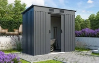 Pergart 40003738, Pergart Gartenhaus Leipzig II 84 217 x 110 cm anthrazit matt