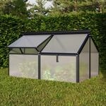 Vitavia Fr&uuml;hbeet "Gaia Jumbo" schwarz Fr&uuml;hbeet (119 x 83 x 72 cm) 4 mm HKP
