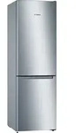 Bosch Serie 2 KGN33NLEB, 282 l, SN-T, 11 kg/24h, E, Fresh Zone Fach, Edelstahl -
