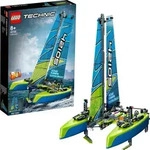 LEGO 42105 Technic Katamaran, Motorboot, 2in1 Spielzeug f&uuml;r Kinder ab 8 Jahre,...