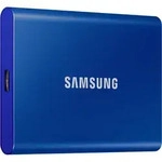 Samsung Portable SSD T7, 2 TB, USB Typ-C, 3.2 Gen 2 (3.1 Gen 2), 1050 MB/s,
