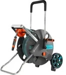 Gardena AquaRoll L Easy, Wagenrolle, Manuell, Funktional, Blau, Grau, Orange,