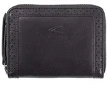 camel active Talara Geldb&ouml;rse Rei&szlig;verschluss Black - Schwarz
