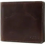 Fossil Herren Geldb&ouml;rse DERRICK Passcase Leder Braun ML3771-201 - Braun