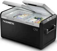 Dometic 9600025332, Dometic CFX3 75DZ, Schwarz, Silber, Polyurethan (PU), LED, 65 l,