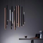 Brilliant Living Cembalo LED Pendelleuchte 16flg braun/Kaffee 16x4Watt