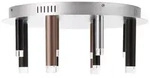 BRILLIANT Deckenleuchte rund, 12-flammig Cembalo braun IP20 48 Watt dimmbar LED