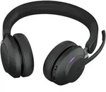 Jabra Evolve2 65 MS Stereo Headset, On-Ear, Bluetooth, kabellos, USB-A - Schwarz
