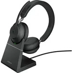 Jabra Evolve2 65 MS Stereo - Headset - On-Ear - Bluetooth - kabellos - USB-A -