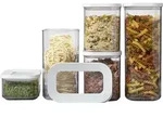 Starter-Set Vorratsdose Modula 5-teilig - wei&szlig; - Wei&szlig;