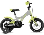 S'cool XXlite alloy 12 Zoll Kinderfahrrad Black/Orange