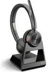 Poly Savi 7220 Office Stereo On-Ear Headset - Schwarz