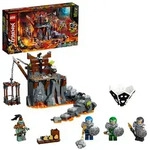 LEGO 71717 NINJAGO Reise zu den Totenkopfverliesen, 2-in-1 Bauset und Brettspiel -