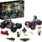 LEGO 76159 Super Heroes DC Batman Jokers Trike-Verfolgungsjagd mit Batmobile, Harley