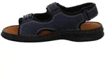 Josef Seibel Sandalen in &Uuml;bergr&ouml;&szlig;en Blau 10236 11 582 gro&szlig;e Herrenschuhe,