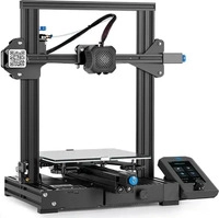 Creality 3D Ender-3 v2 - 3D-Drucker Schwarz