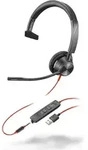 Blackwire 3315-M, Headset - Schwarz