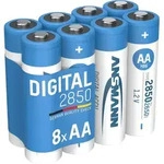 ANSMANN Akku Mignon AA, min. 2650 mAh, 8 St&uuml;ck, 1,2V Ni-MH