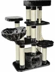 Kratzbaum Memphis grau 157 x 85 x 50 cm - Grau