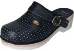SCHOLL Uni Arbeitsschuhe Clogs SUPERCOMFORT - navy, Gr&ouml;&szlig;e:37 EU - Schwarz - 37