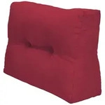 Beautissu Palettenkissen Outdoor Seitenkissen ECO Elements, 60x40cm, Rot - Rot