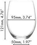RIEDEL 5414/80 THE O WINE TUMBLER Cabernet / Merlot VORTEILSSET - KAUF 8 ZAHL 6 -