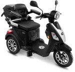 Rolektro E-Trike 25 V.3 Schwarz - 25 km/h - Lithium-Akku 60V-30AH - 1000W -