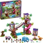 LEGO 41424 Friends Tierrettungsstation im Dschungel, Spielzeug ab 8 Jahren mit