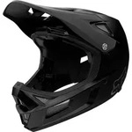 Fox Rampage Comp Helm schwarz/schwarz L (59-60cm) - Silber