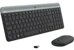 Logitech Slim Wireless Combo MK470 - Tastatur-und-Maus-Set - kabellos - 2.4 GHz -