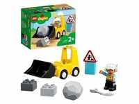 LEGO 10930 DUPLO Radlader, Spielzeug-Set mit Baufahrzeug für Kleinkinder ab 2