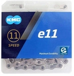 KMC 11 Fach Kette E11 Silber 122 Glieder f&uuml;r E-Bike