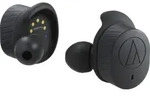 audio-technica ATH-SPORT7TW True Wireless IE Headphones grey - Grau