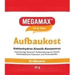 Megamax Aufbaukost Erdbeere Pulver 30 g