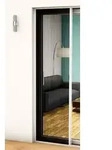 Alu Plissee T&uuml;r Professional 125x220 k&uuml;rzbar anthrazit 101460107-VH - Grau