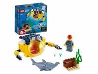 LEGO 60263 City Mini-U-Boot für Meeresforscher, Spielzeug ab 4 Jahre,