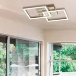 BARD moderne LED-Deckenleuchte 39W Mattgold 3394-22-225 Fabas Luce