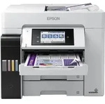 EPSON EcoTank ET-5880 4 in 1 Tintenstrahl-Multifunktionsdrucker grau - Wei&szlig;