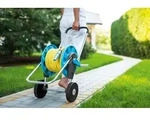 Cellfast Schlauchwagen Aluplus 2 R&auml;der 1/2" 45m korrosionsbest&auml;ndig - Blau